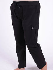 Magic Cargo Trousers - 10642, Trousers, Pure Plus Clothing, Lagenlook Clothing, Plus Size Fashion, Over 50 Fashion