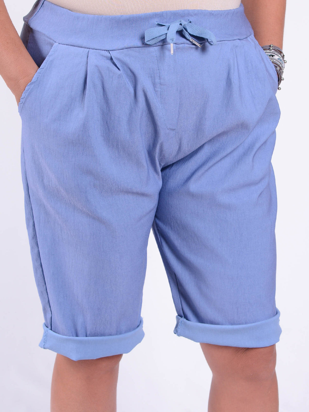 Magic Shorts - 11854, Shorts, Pure Plus Clothing, Lagenlook Clothing, Plus Size Fashion, Over 50 Fashion