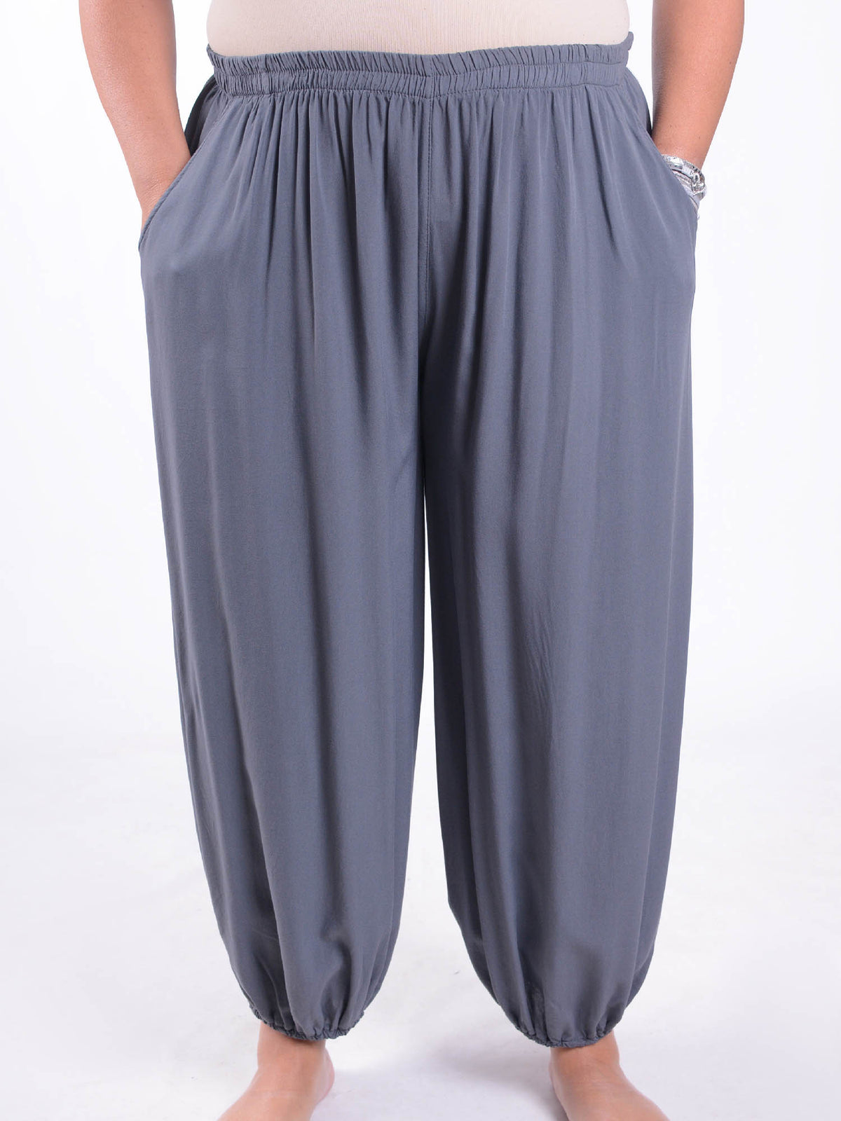 Lagenlook Harem Pants - 11940, Trousers, Pure Plus Clothing, Lagenlook Clothing, Plus Size Fashion, Over 50 Fashion