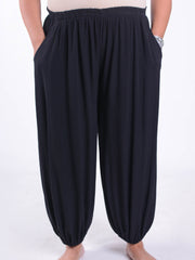 Lagenlook Harem Pants - 11940, Trousers, Pure Plus Clothing, Lagenlook Clothing, Plus Size Fashion, Over 50 Fashion