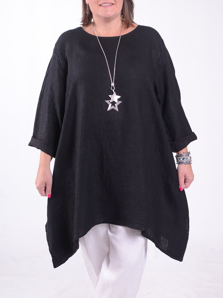 South Beach Tie Front Sequin Long Sleeve Beach Top In Cream - Foto 2