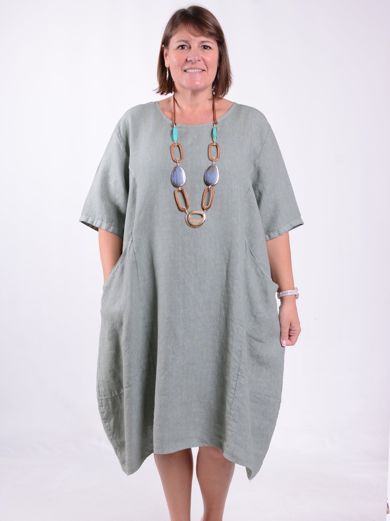 linen dresses plus size uk Retro Loose Summer Linen Dress With Belt Casual Cotton Linen Dress  Oversized Linen Dress Plus Size Linen Dress Plus Size Clothing Style 100