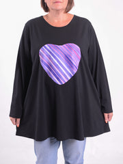 Purple Heart Swing Top  - 20516 PURPLEHEART