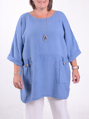 Bobble Cotton Tunic - 4905