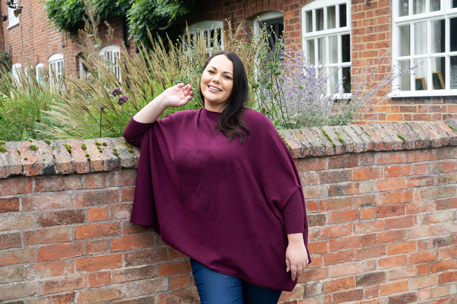 Plus size long online jumpers