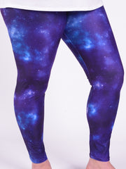 Leggings  - Night Sky - L55, Trousers, Pure Plus Clothing, Lagenlook Clothing, Plus Size Fashion, Over 50 Fashion